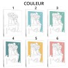 Votre tableau Line Art : un portrait d'après photo jamais vu !
