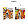 A colorful personalised animal portrait in Comics style
