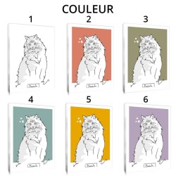 Photo d'animal personnalisé, un cadeau souvenir émouvant