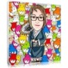customised geisha portrait with kawaii style