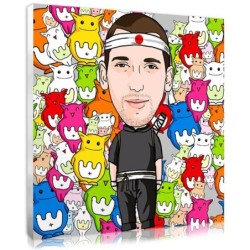 Personalised Ninja manga with kawaii style