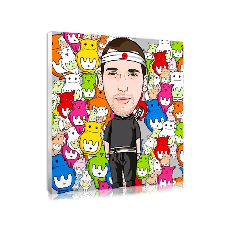 Personalised Ninja manga with kawaii style Personalised Ninja manga with kawaii style