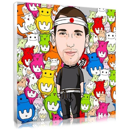 Personalised Ninja manga with kawaii style