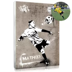 Tableau street art personnalisé avec votre photo