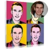 Pop art portrait from a photo – Gift idea for men