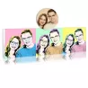 Idée cadeau Saint-Valentin : une toile pop art à partir d'une photo de couple
