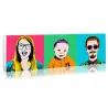 Toile pop art personnalisé de famille