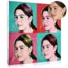 Toile pop art vintage pour une décoration murale rétro