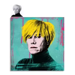 Tableau pop art rétro d'Andy Warhol