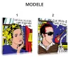 Choisissez votre décor pour le portrait Lichtenstein personnalisé