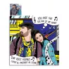 Lichtenstein-style pop art couple photo - Music background
