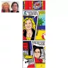 An original couple gift idea : a picture transformed in Lichtenstein pop art portrait