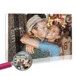 Photo mosaic - Personalised gift idea for couples