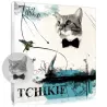 Personalised cat in stencil style, an original pet portrait