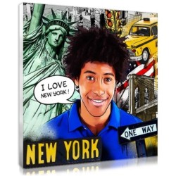 Tableau BD personnalisé pour une décoration New York