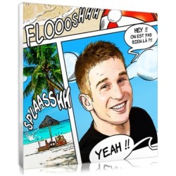 Photo bande dessinée personnalisée
