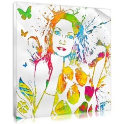 Mother's day photo gift : the stencil portrait