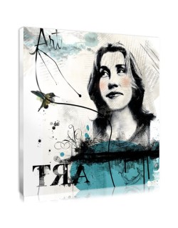 Stencil letters - Personalised stencil portrait