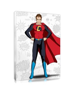 Become a superhero with this custom portrait