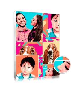Your pixel art portrait, a unique creation !