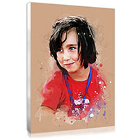 Tableau style aquarelle