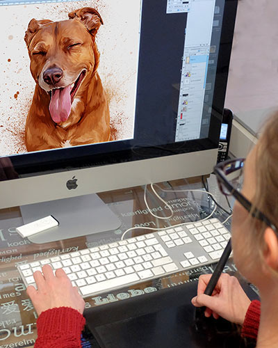 Manual creation of your custom portrait