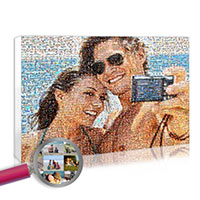 Mosaïque de photos personnalisée