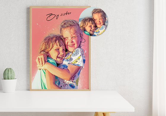 tableau personnalisé peinture moderne