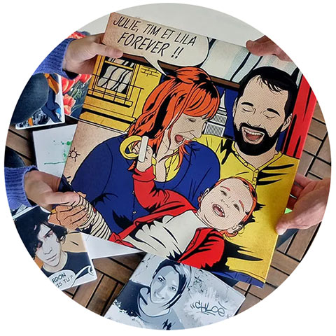 Nombreux styles de cadeau personnalisé avec photo