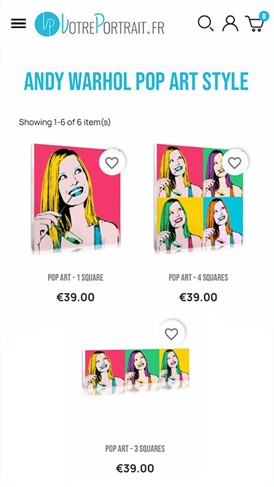 Step 1 of creating a family pop art portrait Step 1 of creating a family pop art portrait