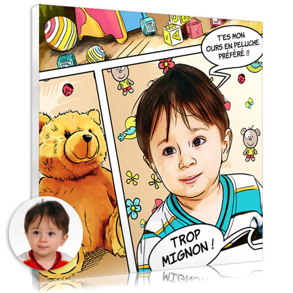 Cartoon painting