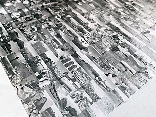 Poster photo mosaïque