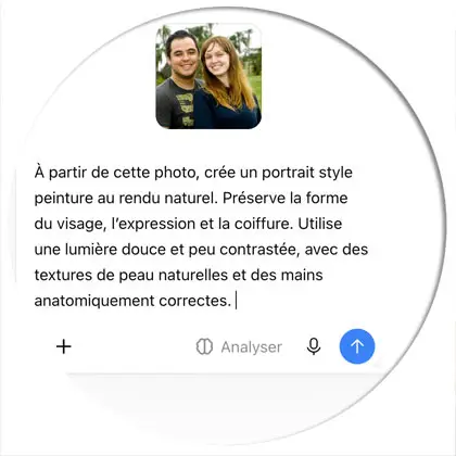 Rédaction d'un prompt pour générer une image avec l'intelligence artificielle