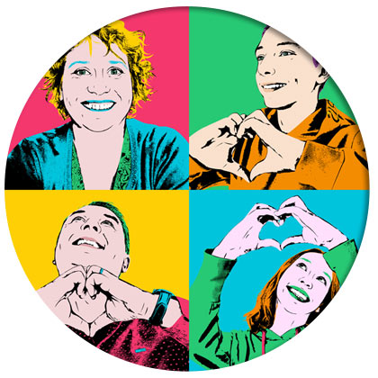 Un photo originale donnera un tableau pop art exceptionnel