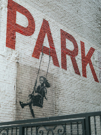 oeuvre Street Art dans la rue