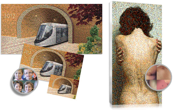 Photo mosaïque XXL