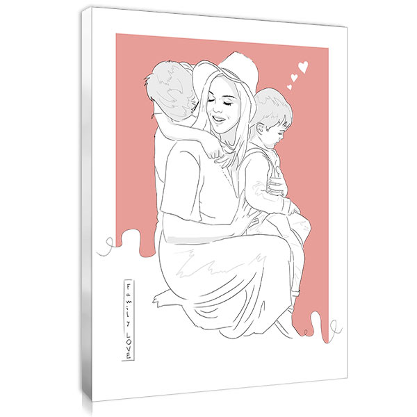 Line Art portrait