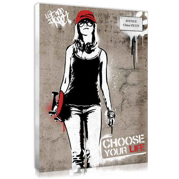 Tableau style streeet art