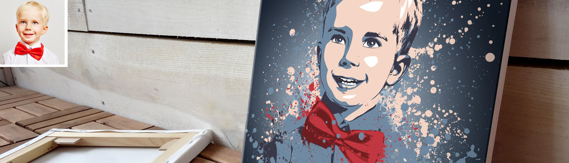 Portrait personnalisé d'après votre photo