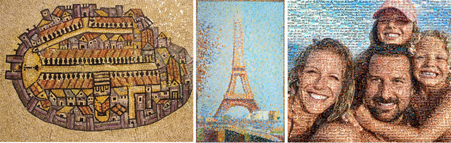 histoire de la mosaïque