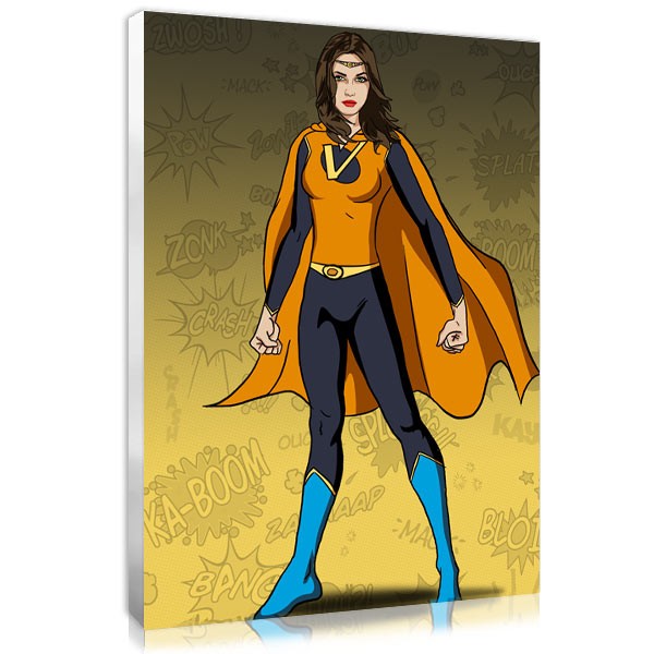 Superwoman - jaune
