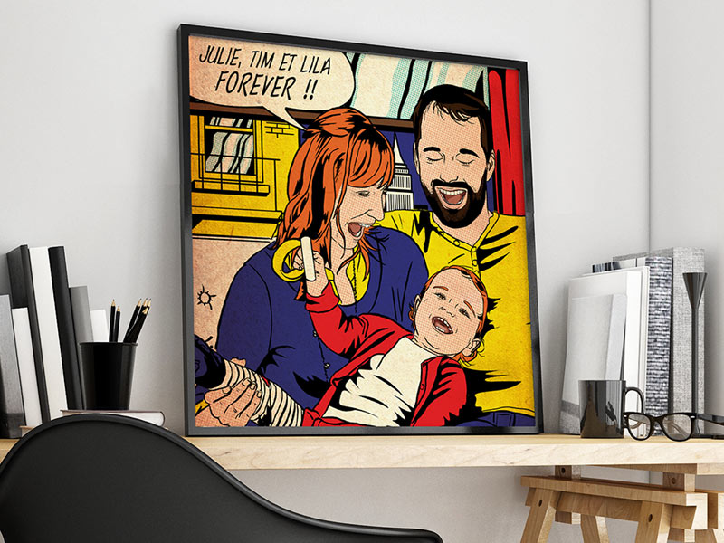 Pourquoi le portrait de famille personnalisé est le cadeau émotionnel parfait ?